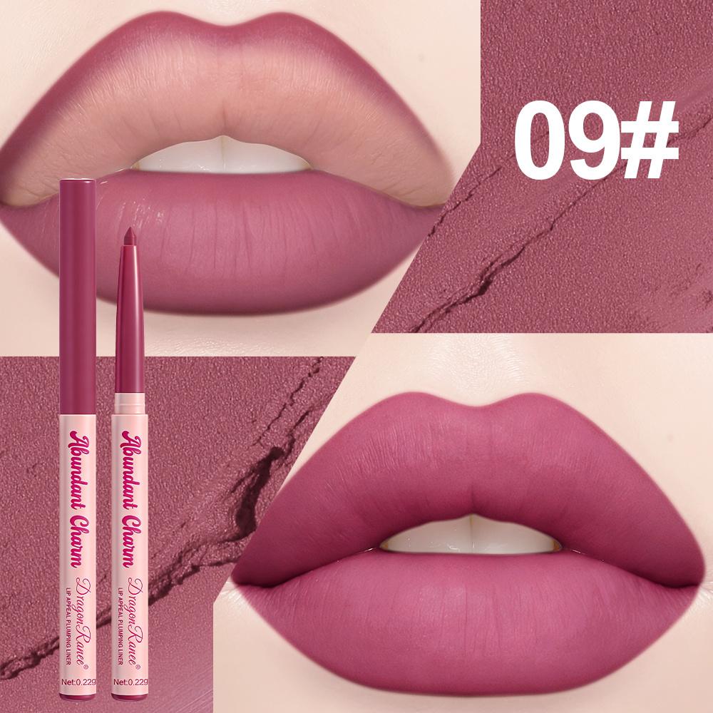 Matte Waterproof Sweatproof Lip Liner,Long Lasting,Fine,and Smudge Proof.A Must Have Lip Liner for Beginners,Easy To Apply,Versatile for Everyday Use
