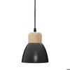 Metal Suspension "Desy" Black D15cm - Atmosphera Interior Designer