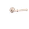 Nordic Style Bedroom Solid Wood Door Silent Handle Split Lock