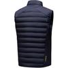 Anta Solid Color Zipper Stand Collar Comfortable Breathable Versatile Casual Down Vest Unisex vest Legendary-Blue 452340103-1