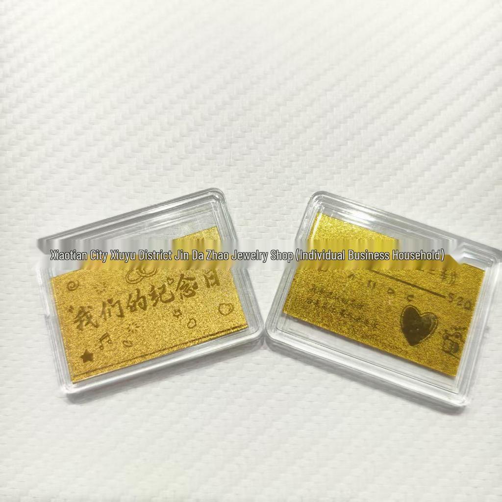 Pure Gold Lucky Cat Wealth Mobile Sticker: Attract Prosperity, Fortune & Success