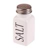 1Pc Salt And Pepper Shaker Storage Spice Shakers Spice Dispenser Refillable Black And White Kitchen Supplies Seasoning Pots