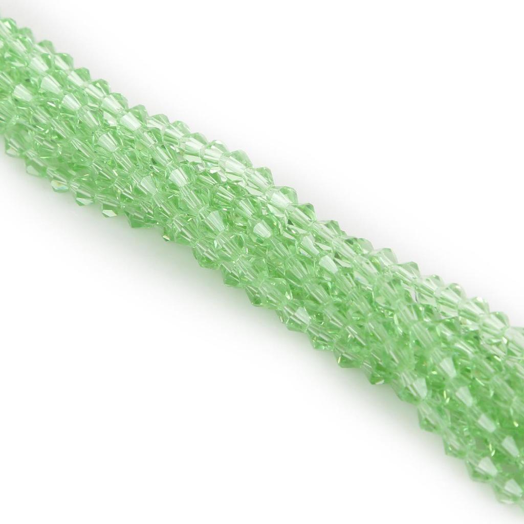 4mm Rhombus Glass Crystal Beads for DIY Jewelry Making