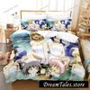 3D Anime Bed Sheet Set Carnival Phantasm Bedding Set Single Twin Full Queen King Size Bed Set Adult Kid Bedroom Duvet Cover Sets