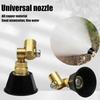 Brass Rotatable Sprayer Nozzle Pest Control Gimbaled Nozzle  Agricultural Gardening