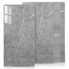10X Samoprzylepne Panel Szary Marmur Pcv Ścienne Panele Laminat 30Cmx60Cm