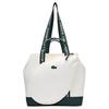 Lacoste Geantă de tenis unisex cu model crocodil Geantă de umăr unisex Off-White NU5351NZ