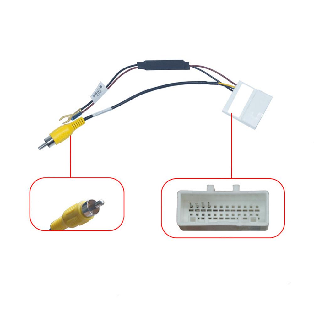 

24-контактный автомобильный радиоприемник, камера заднего вида, видеоразъем, кабель-адаптер для Kia 2015+