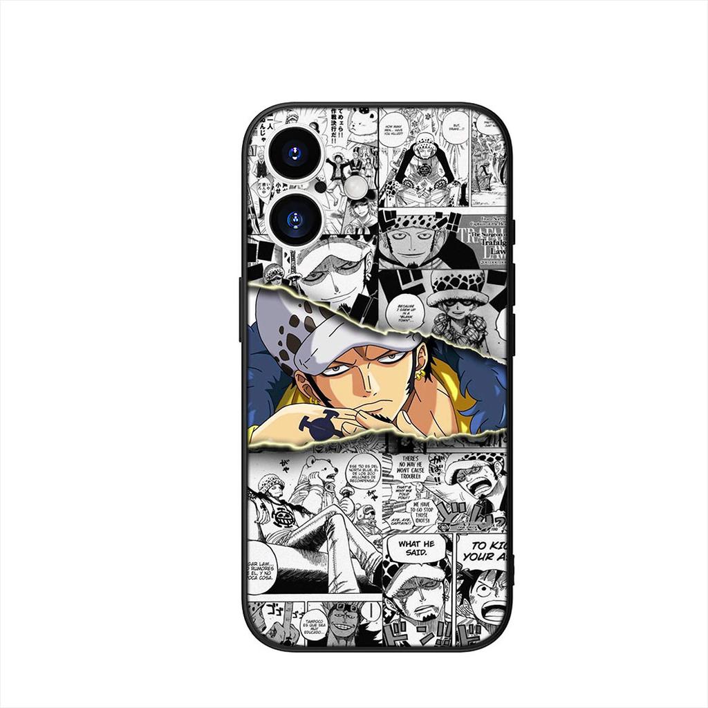 Luffy ONE PIECES Trafalgar Water Law Case for Samsung Galaxy A07 A13 A12 A14 A23 A50 A51 A52 A53 A70 A71 A72 A04 Note 20 9 8 10