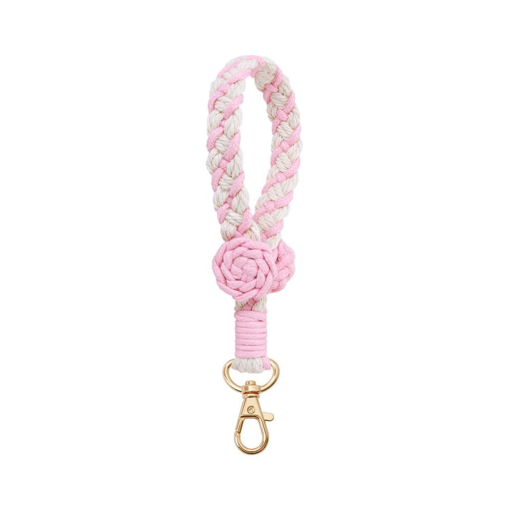 Daisy Flower Phone Lanyard - Handmade Woven Camera Strap & Pendant for Women
