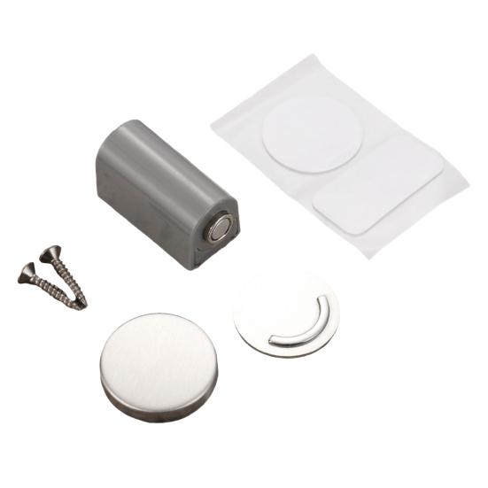 Magnetic Door Stopper Wall Protector No Drilling Anti-collision Windproof Door Catch Holder Heavy Duty Carpet Tile Concrete Wooden Floor Mount