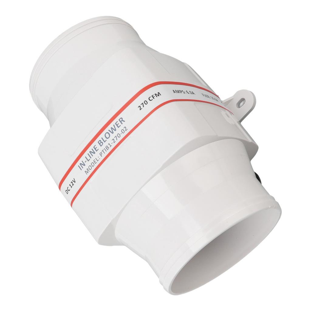 12v Electric In Line Blower ABS Shell Marine Boat In Line Bilge Air Blower Marine Cabin Engine