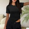 Women's Shirt  Short Sleeve Shirts For Women Dressy Casual Regular Fit