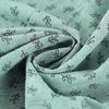 Mid-aged & Elderly Women's Floral Cotton Shirt, 3/4 Sleeve, Loose Plus Size Top