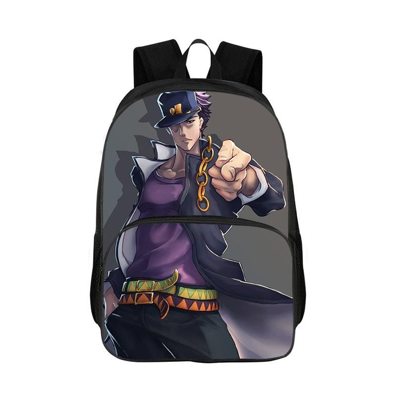 JoJo's Bizarre Adventure Rugzak Schoolrugzak Tas Bedrukking Schooltas Rugzak Student Rugzak Tas voor Jongens Meisjes Beste Cadeau