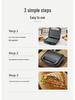 110V Multifunctional Household Toaster: Sandwich, Waffle Maker & Grill