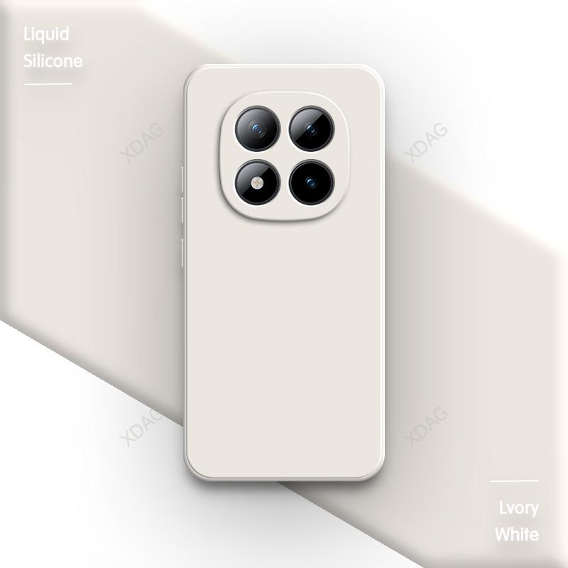 Funda Original para Teléfono para Xiaomi Redmi Note 15 Pro Plus Pro+ Note15 15Pro 5G Silicona Líquida Suave Simple Cubierta Trasera Funda Carcasas