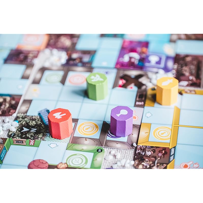 Shinka GAMES Magic Maze-Pocket Japanese Edition, Board Game, Party Game, Cooperative Game