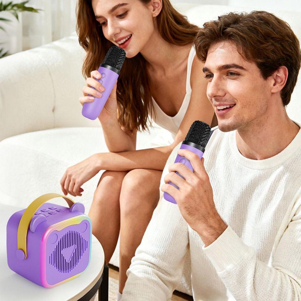 3.5mm Earphone Mini Bluetooth Audio HIFI Surround Mini Home Karaoke Speaker Parties