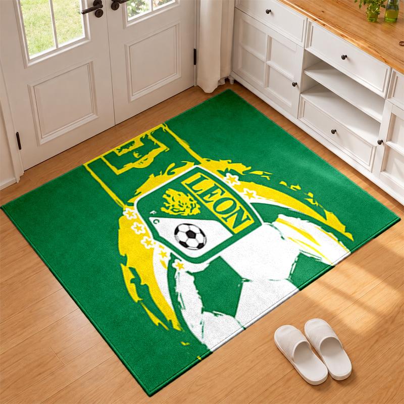 Club Leon Carpet Door Mat for Living Room or Bedroom Protective Mat Under Chair Office Decoration Christmas Gift Birthday Present