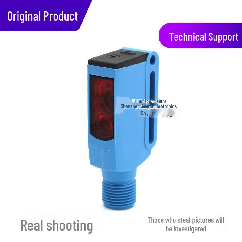 Genuine Photoelectric Sensor WTB9-3N2461, Background Suppression, NPN Output
