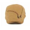 Spring Summer Hat Embroidered Letter Beret Men's British Vintage Forward Cap