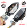 4PCS Smoked Lens Amber LED Turn Signal Lights 12V Universal Motorcycle Blinker for Front Rear Super Bright Easy Plug and Play