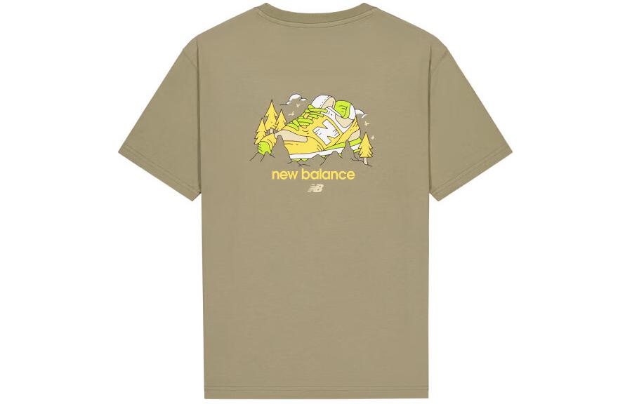 New Balance New Balance NB T Shirt Men s Olive Green AMT41362-CGN L
