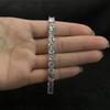 Mozambican Diamond Tennis Bracelet 30 Points-80 Points 2.0mm-6.0mm with Certificate, Over-drill Pen Material