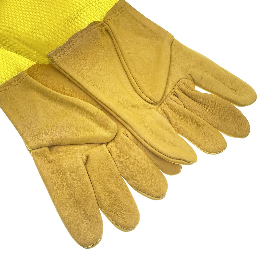 Arıcı Eldivenleri Arı Isırığına Karşı Koruyucu Eller Sokmadan Arıcı Eldivenleri Yumuşak Dayanıklı Ekstra Büyük Boy Mevcut Çiftlik