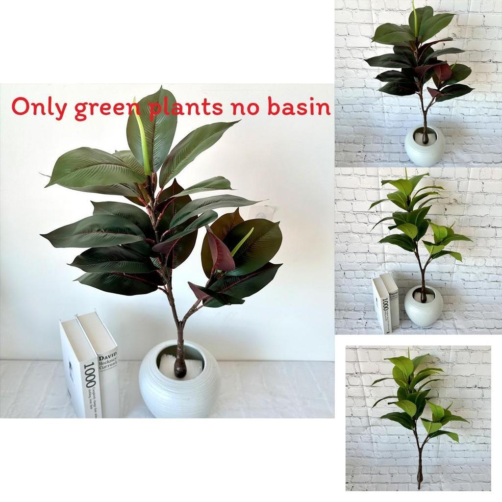 Synthetic Hevea Brasiliensis With Realistic Leaves For Home Decor And Photography Use