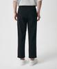 MUSINSA STANDARD Seersucker Loose Tapered Elastic Waist Pants [Black]