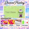 Personalized Piccolo Diamond Art Custom Name 5D Diamond Painting Full Drill DIY Craft