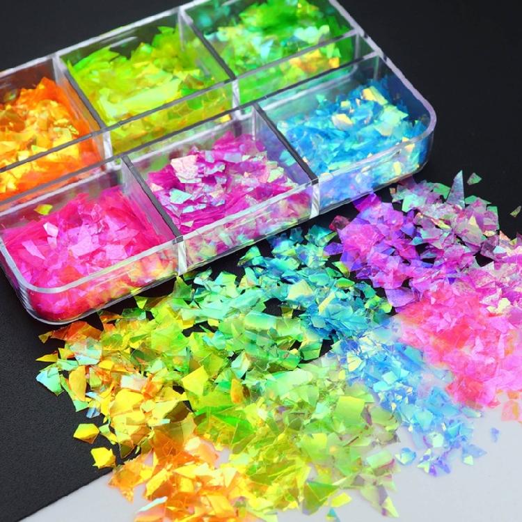 Resin Filling Sequins Jewelry Epoxy Craft DIY Resin Mold Manicure Decorations