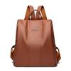 Batoh z pravé kůže pro ženy cestovní batoh školní batohy