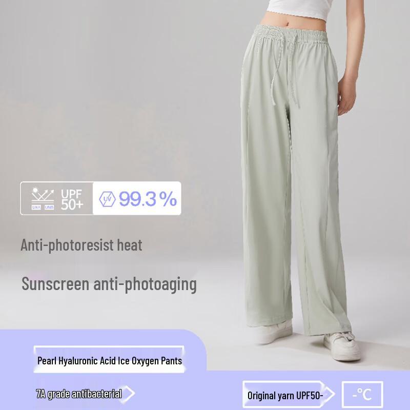 JEANSWEST Women's Casual Sport Quick-Dry Straight Leg Pants