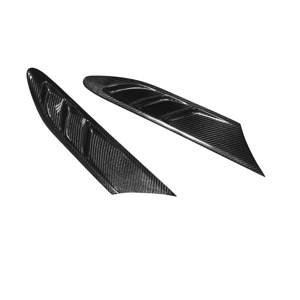 Real Carbon Fiber Fender Fin Vent Trim LH&RH For Subaru BRZ Toyota 86 2012-2019