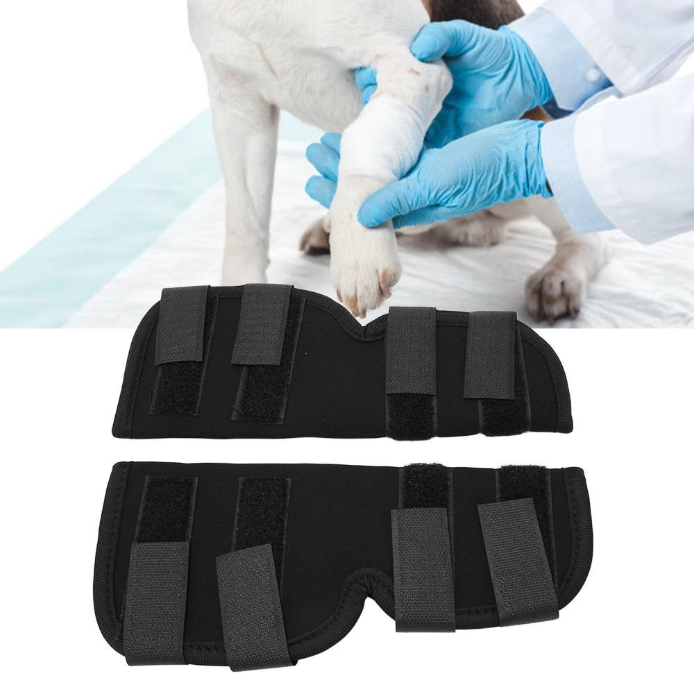 Breathable Texture Dog Leg Recovery Sleeve Adjustable Fit Secure Fastening Dog Surgery Protection Sleeve Flexible Construction