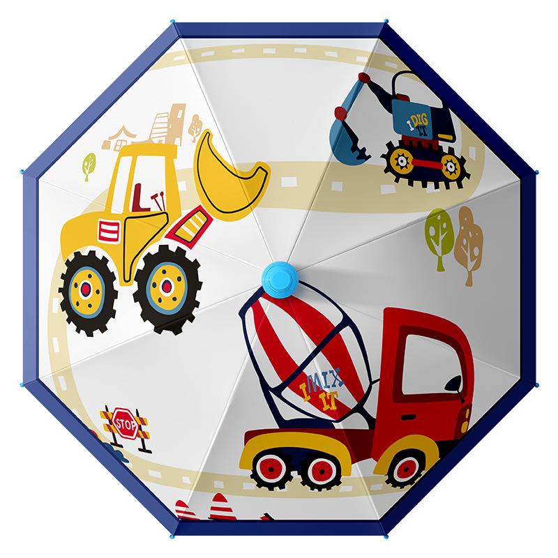 New Creative Vinyl Three-fold Umbrella Umbrella 8-bone Children's Umbrella