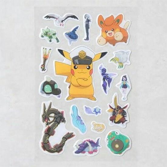 Restock Korean exclusive Pokémon sticker 1 piece seal schedule book decoration slightly puffed.