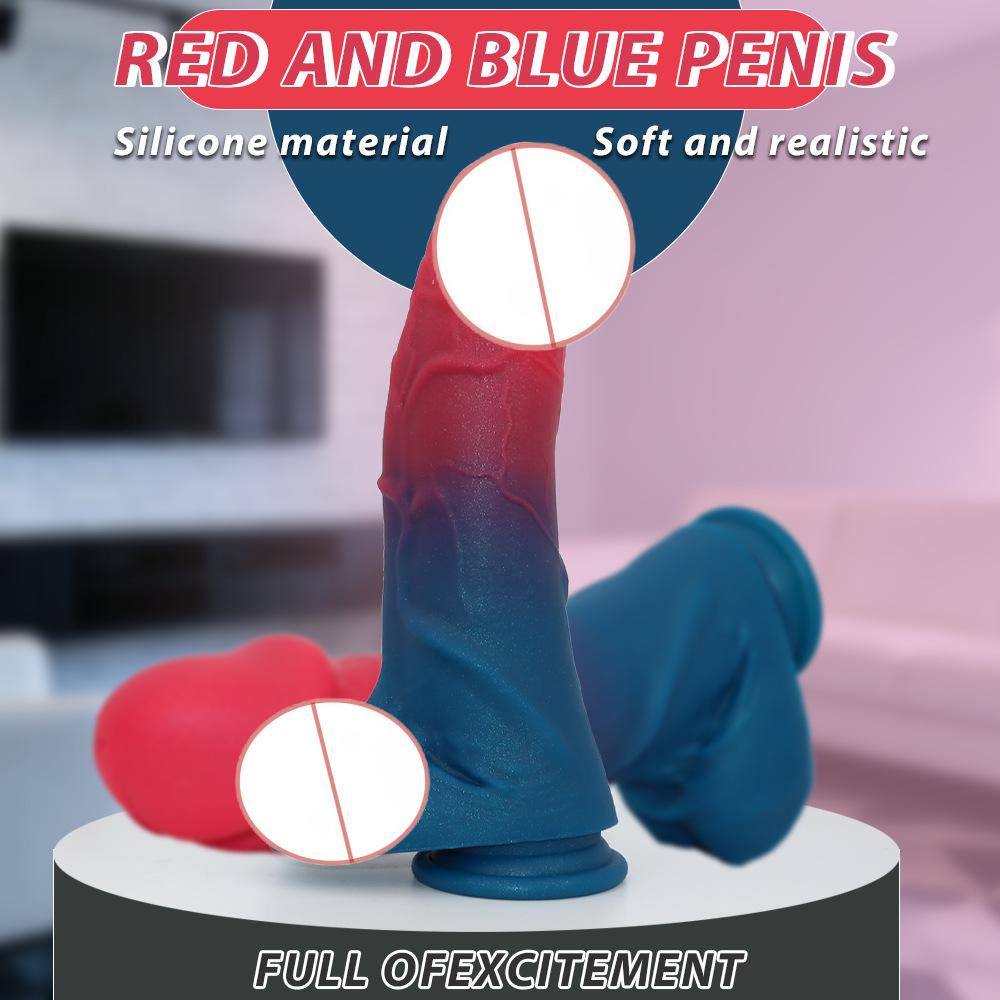 Large Realistic Soft Flesh Faux Penis Male Masturbator for Women