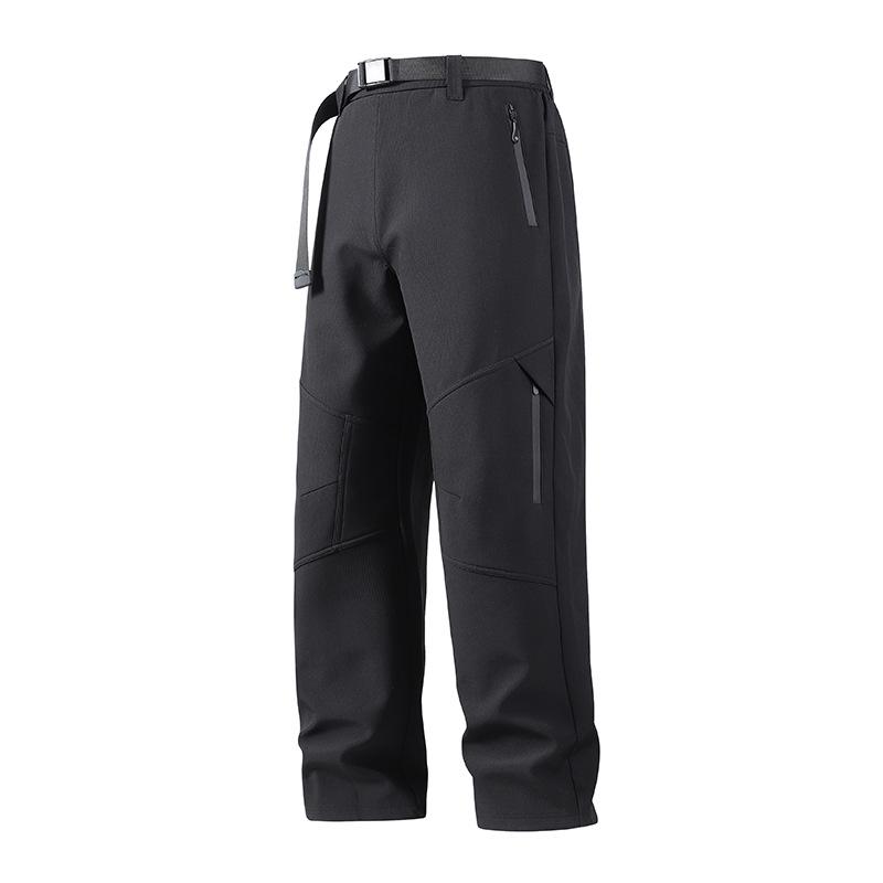 Men's 2025 Fleece-Lined Waterproof Outdoor Pants