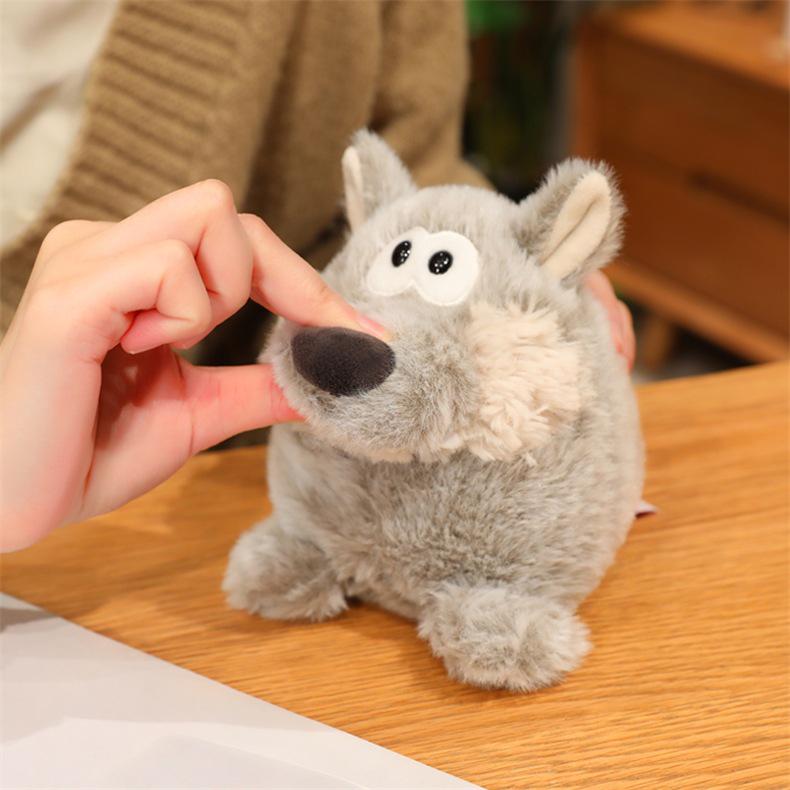 Adorable Cartoon Sheep Plush Toy - Fox Creative Doll Gift from Mengqu Forest Series