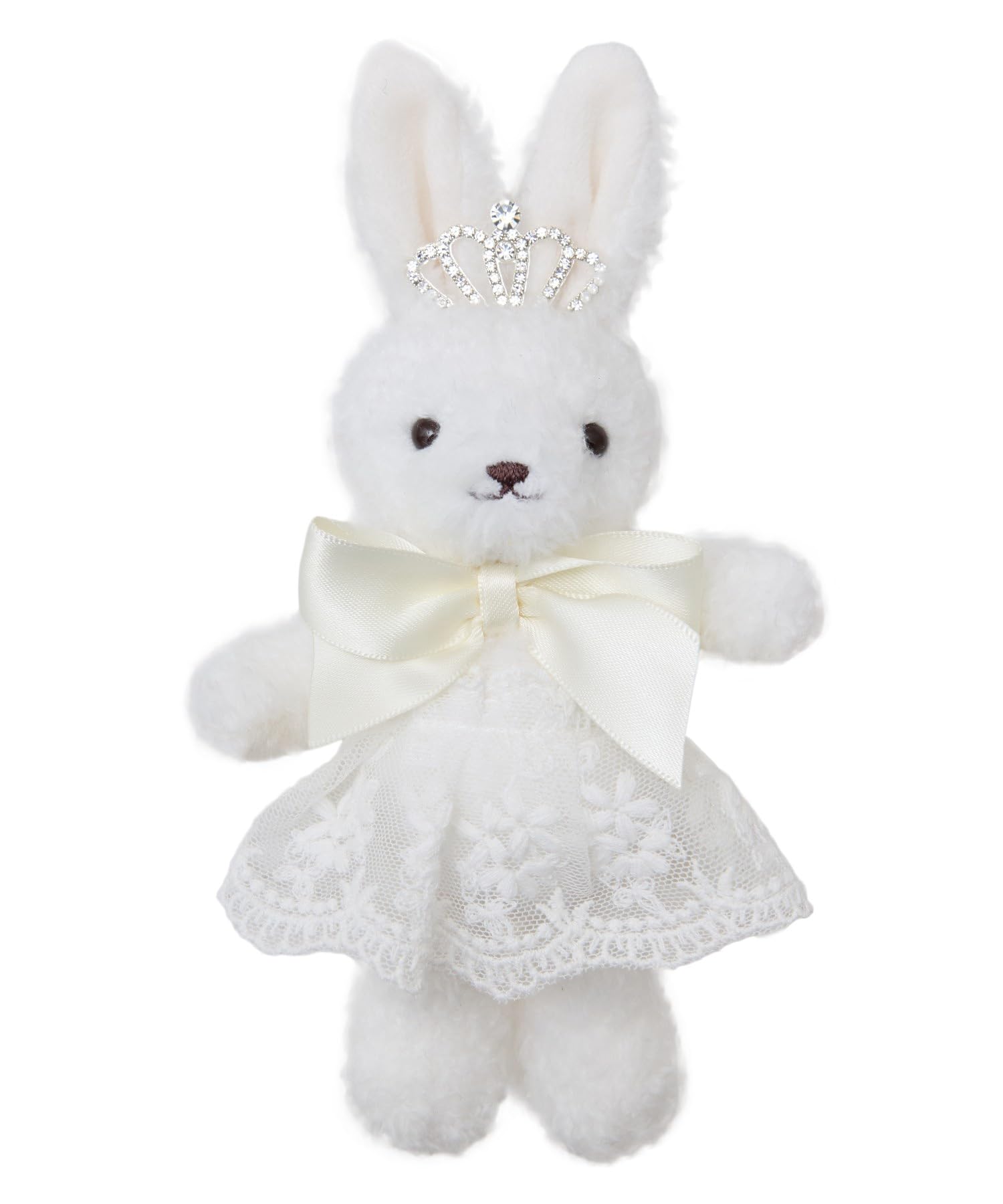 

de Charm Lace Frill Rabbit Charm for Women 08000503000 White [Maison Fleur] білий