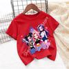 Kpop Childrens T Shirt Cartoon Graphic Short Sleeve Summer Comfortable Top Funny Gift for Fans Harajuku TShirts Girls Clothes
