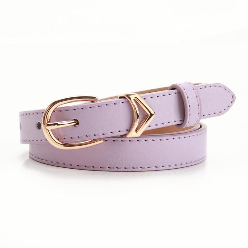 Female Alloy Buckle Waist Belt With Premium Pu Material For Elegant Outfits And Parties