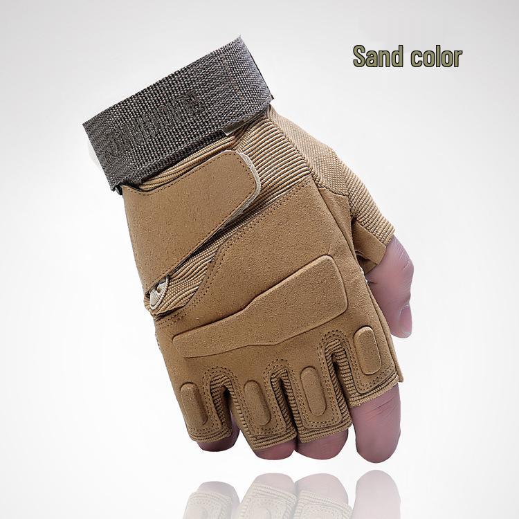 Men s Tactical Half-Finger Cycling Gloves - Spring/Summer Cut-Resistant Outdoor Sports Gear xl