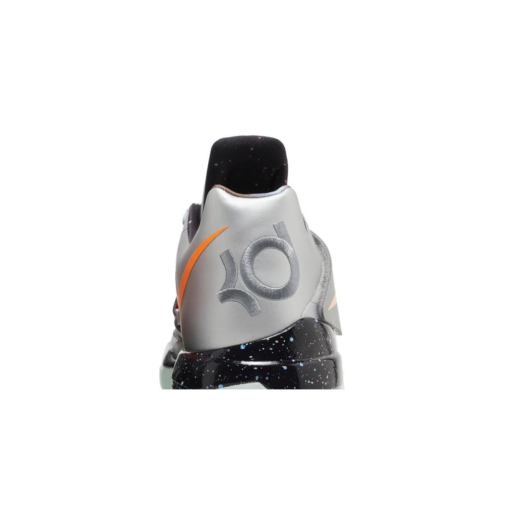 Nike Zoom KD 4 'All Star - Galaxy' 2024 (Unisex) Metallic Silver / Total Orange / Dark Grey Basketball Shoes FD2635 001
