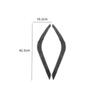 2pcs Carbon Fiber Car Front Headlight Eyebrows Sticker For Toyota Tundra 14-18