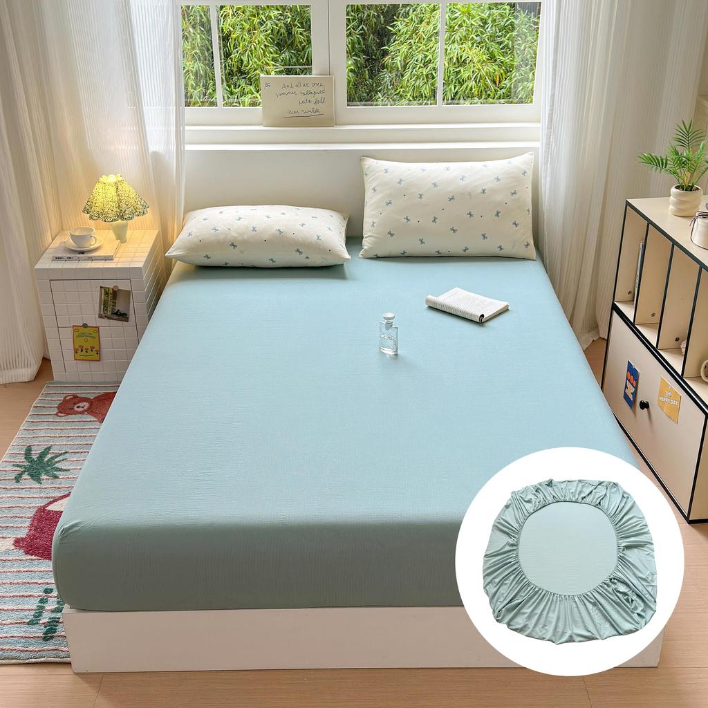 YYHNOOOOK Double Duvet Cover Suitable for Western and Japanese Style Includes Duvet Fitted and Suitable for All Machine Washable Ribbon Double 4-Piece